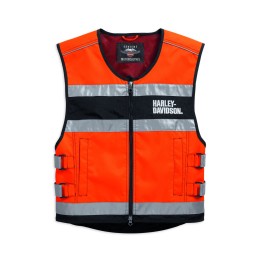 Gilet riflettente ad alta visibilità da uomo omologato CE