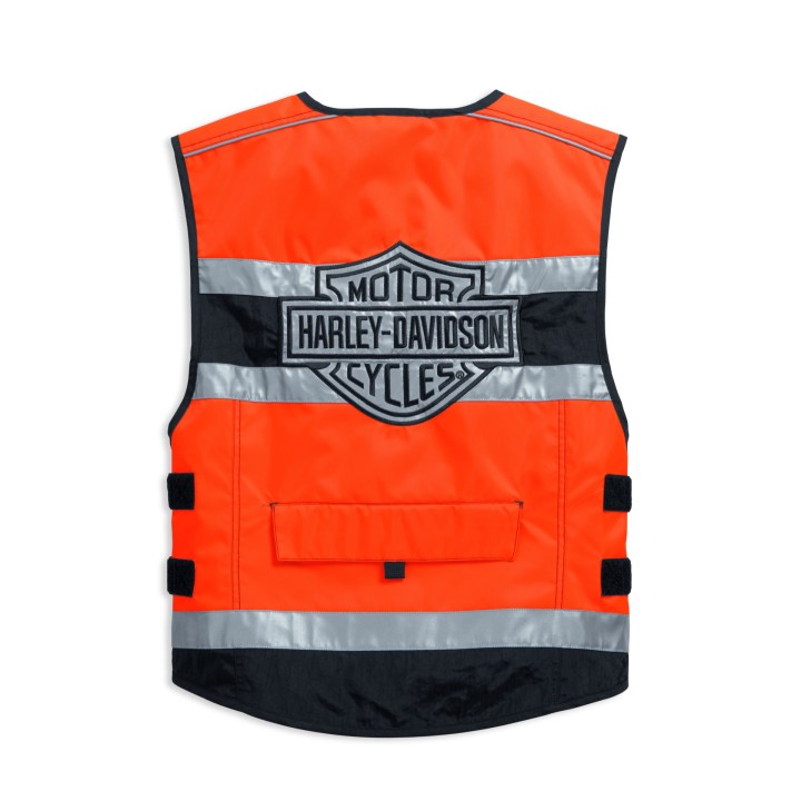 Gilet riflettente ad alta visibilità da uomo omologato CE