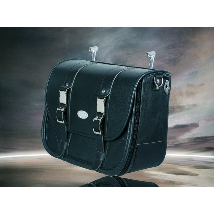 MCJ CLASSICA NERA CON CUCITURE NERE