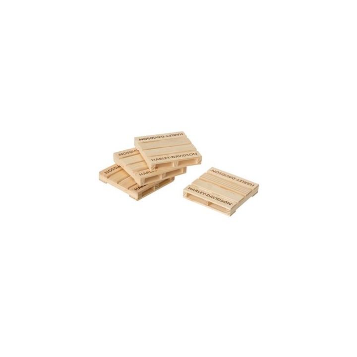 SET SOTTOBICCHIERI HARLEY-DAVIDSON PALLET 
