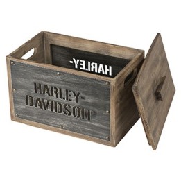 SCATOLA OGGETTI HARLEY-DAVIDSON "WOOD"