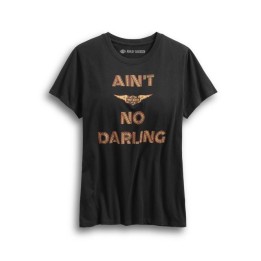T-SHIRT LADY H-D AINT NO DARLING