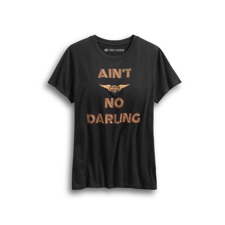 T-SHIRT LADY H-D AINT NO DARLING