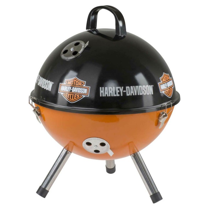 Griglia a carbone portatile con logo Harley-Davidson® Bar & Shield®