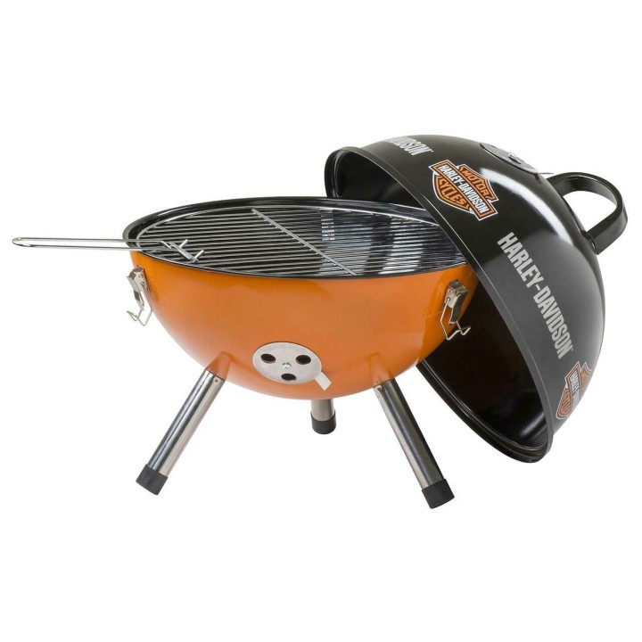 Griglia a carbone portatile con logo Harley-Davidson® Bar & Shield®