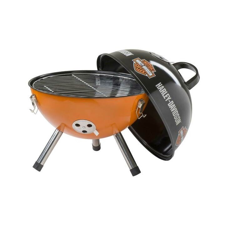Griglia a carbone portatile con logo Harley-Davidson® Bar & Shield®