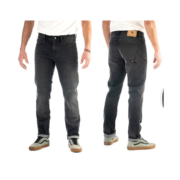 TAPERED SLIM BLACK RIDING CULTURE