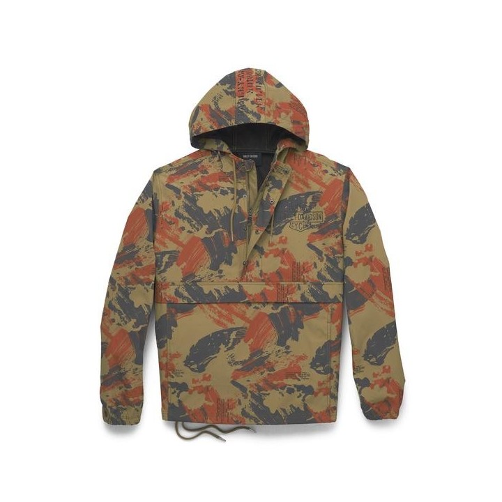 Parka HARLEY-DAVIDSON  Essential Oil Camo da uomo