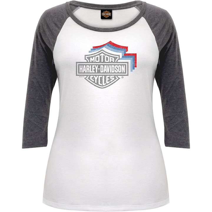 GREY LOGO T-SHIRT HARLEY-DAVIDSON