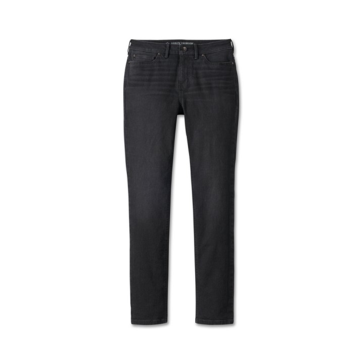 JEANS A VITA ALTA E GAMBA DRITTA H-D