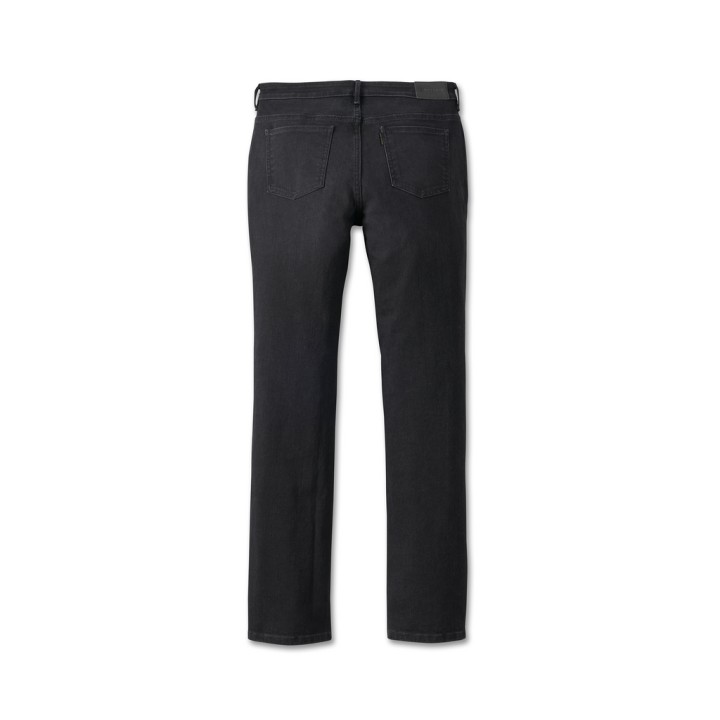JEANS A VITA ALTA E GAMBA DRITTA H-D