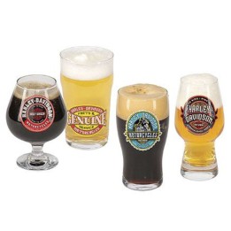 SET BICCHIERI PER BIRRA ARTIGIANALE CON LOGO HARLEY-DAVIDSON