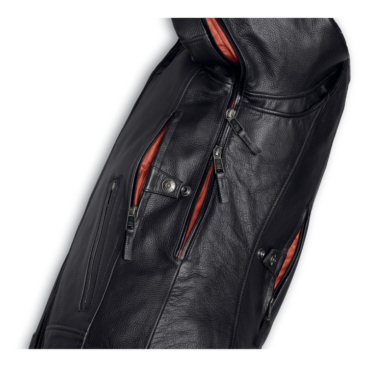 GIACCA IN PELLE IMPERMEABILE VANOCKER