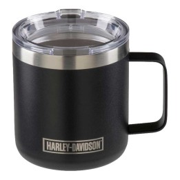 Tazza da viaggio in acciaio inossidabile  inciso Harley-Davidson® con coperchio