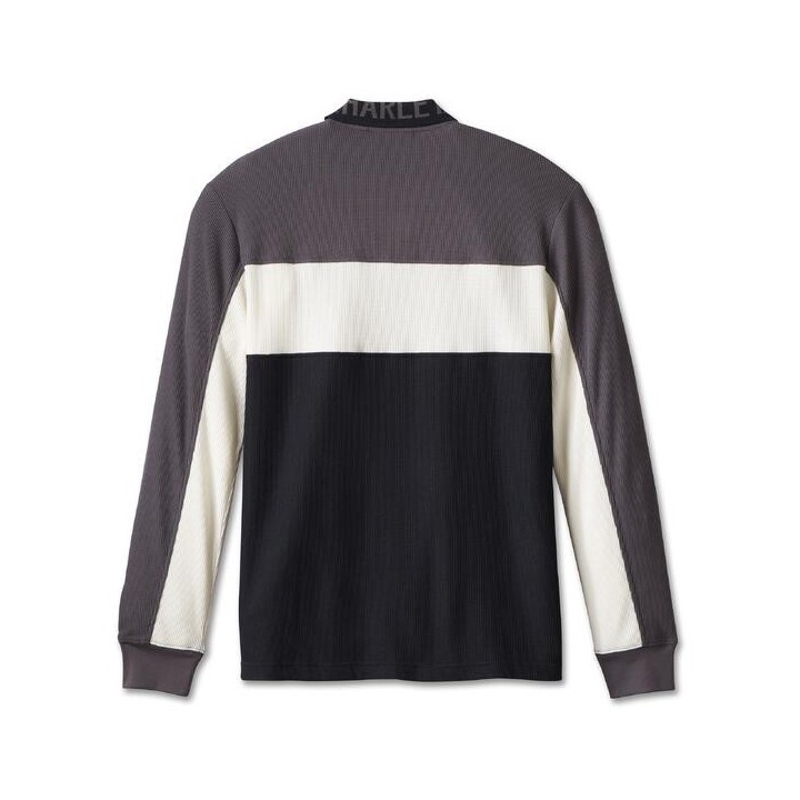 POLO MANICA LUNGA DARK GREY