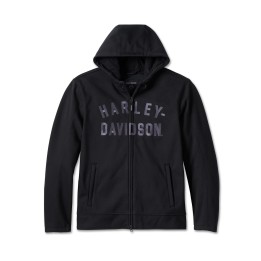 Giacca da moto con cappuccio Deflector in pile da uomo