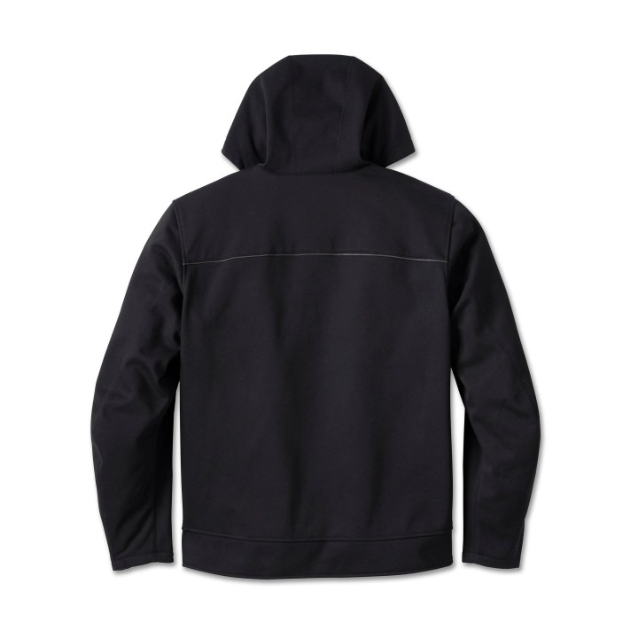 Giacca da moto con cappuccio Deflector in pile da uomo