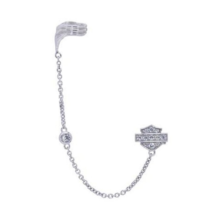Harley-Davidson® Bling Bar & Shield®  orecchino singolo