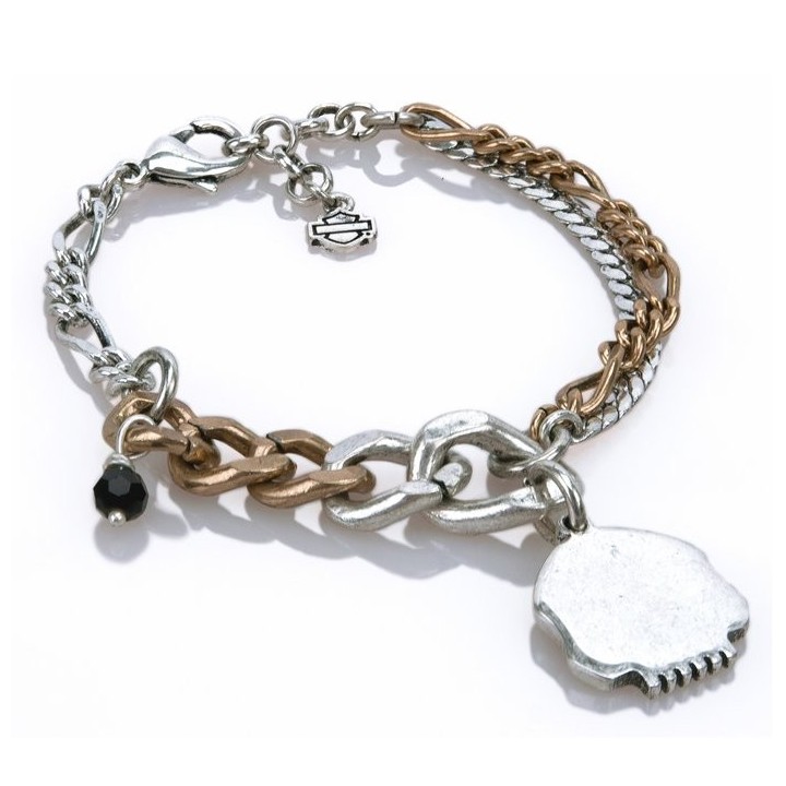 WOMEN'S MULTI CHAIN CONTRAST BRACELET
