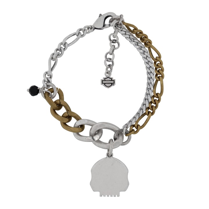WOMEN'S MULTI CHAIN CONTRAST BRACELET