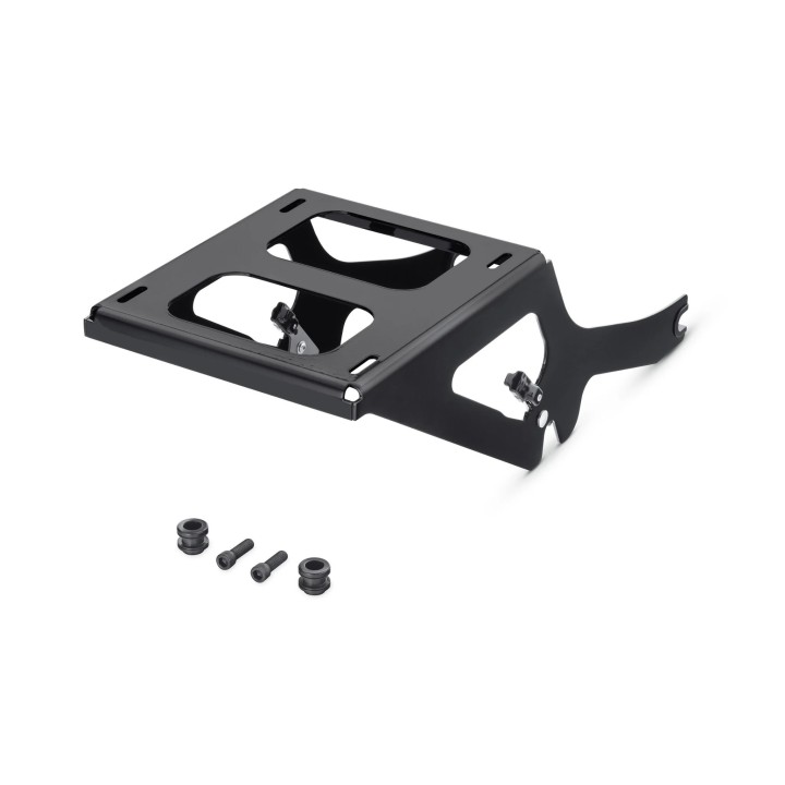 Portapacchi sella biposto Tour-Pak HoldFast - Nero lucido