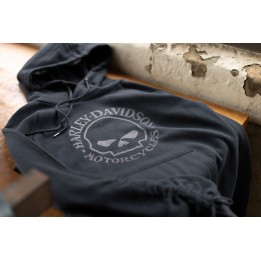 WILLIE G SKULL HOODIE DONNA