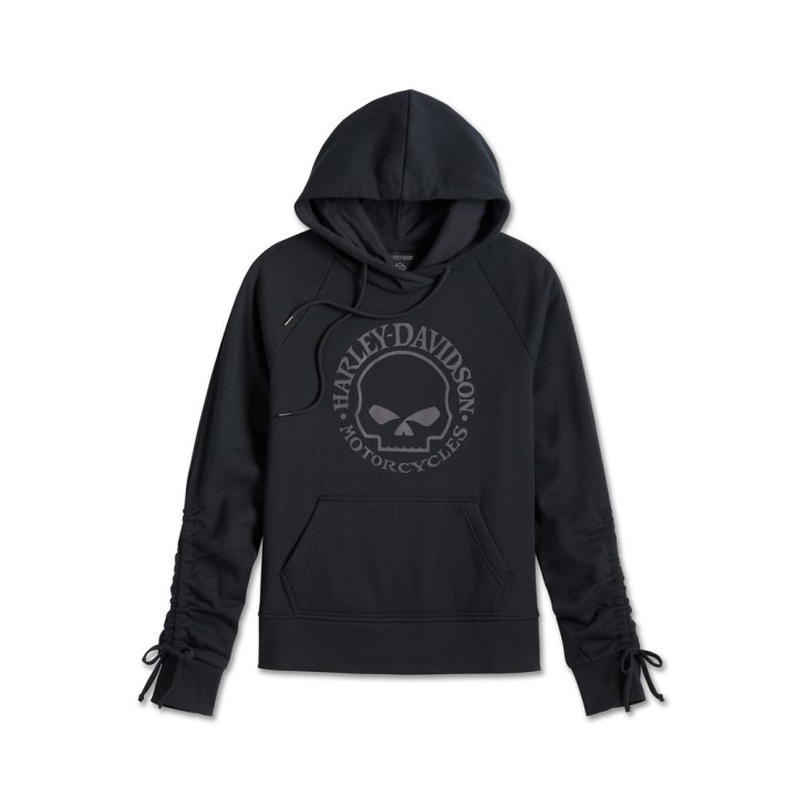 WILLIE G SKULL HOODIE DONNA