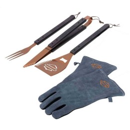Harley-Davidson® Grill Tool Set con guanti