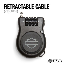 RETRACTABLE CABLE LOCK