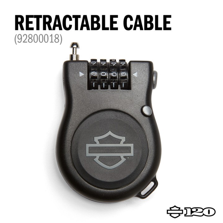 RETRACTABLE CABLE LOCK