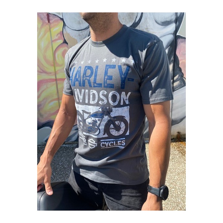 GREY LOGO T-SHIRT