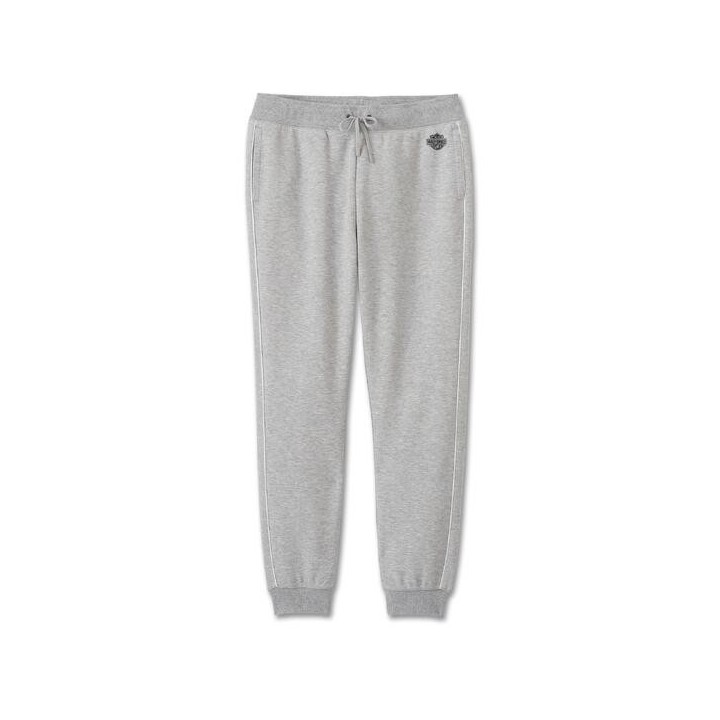 Jogger Classic Bar & Shield - Grigio chiaro melange