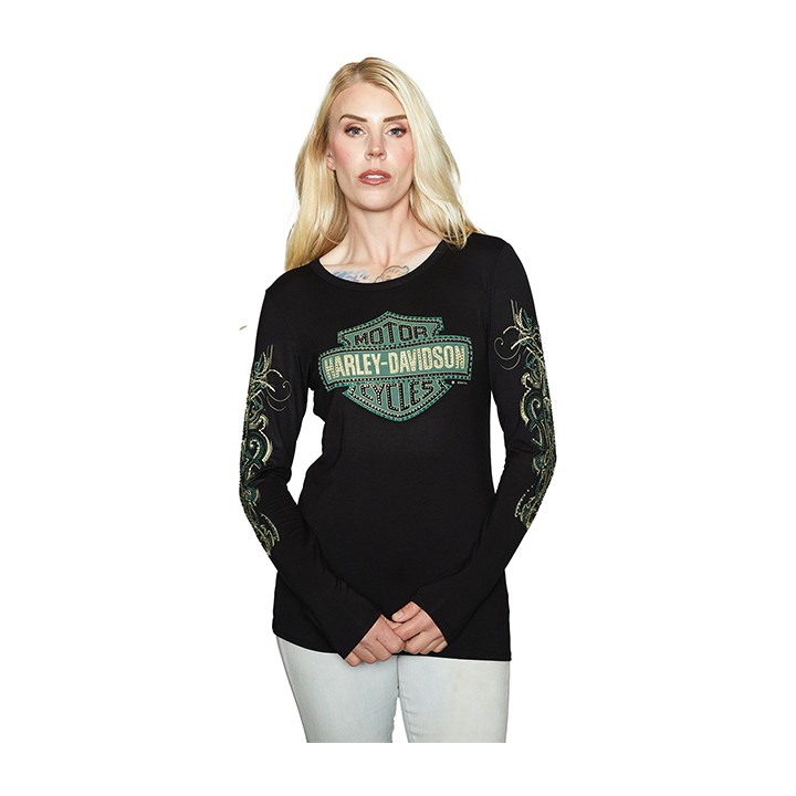 GOLD BIG GLITTER LADY SHIRT