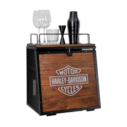 BAR DA PARETE HARLEY-DAVIDSON CON LOGO B&S