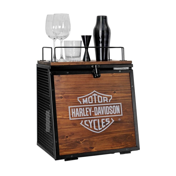 BAR DA PARETE HARLEY-DAVIDSON CON LOGO B&S