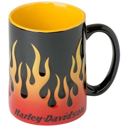 Tazza fiamme scolpite HD
