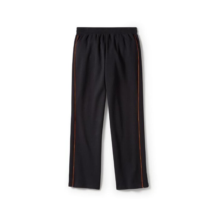 Pantalone a gamba larga Essential in pile - Harley Black.