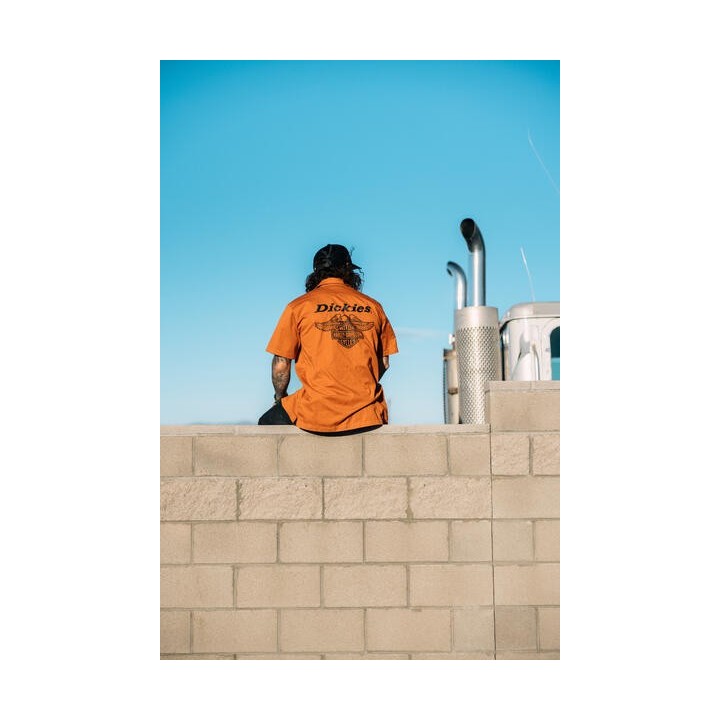 Dickies x H-D Eagle Short Sleeve Work Shirt