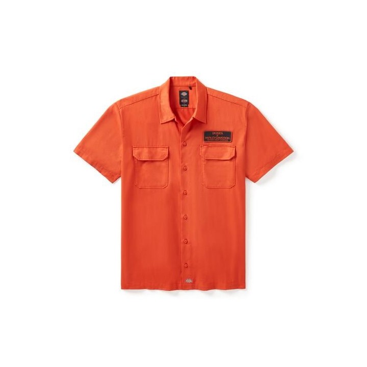 Dickies x H-D Eagle Short Sleeve Work Shirt