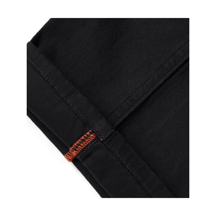 Women's Dickies x H-D Flex Fit Double Pocket Carpenter Pant with Flame Belt - Anthracite