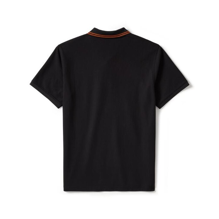 Polo Harley-Davidson® Bar & Shield Orange on Black
