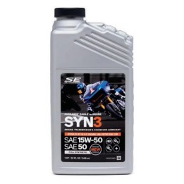 Olio per moto Screamin' Eagle Syn3 15W50 / SAE50 completamente sintetico 1 litro