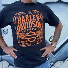 ORANGE HD RAVENNA LOGO SHIRT