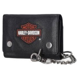 B&S MED VTRIFOLD CHAIN WALLET