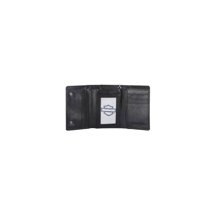 B&S MED VTRIFOLD CHAIN WALLET
