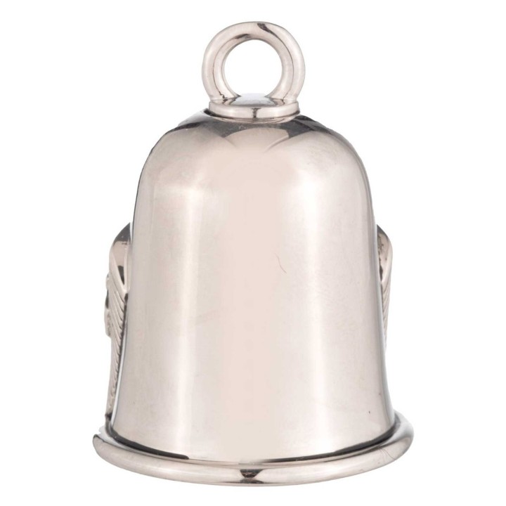 Campanello con logo Harley-Davidson® USA Bar & Shield, finitura argento