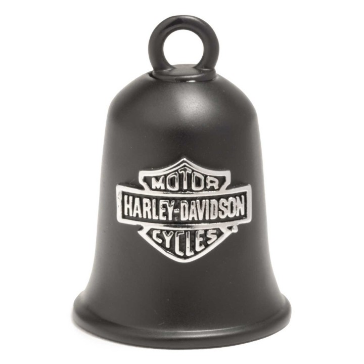 Campanella Harley-Davidson® Willie G Skull Script Contrast Ride, finitura nera