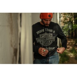 T-SHIRT  A MANICA LUNGA " MORE THAN A MACHINE" HARLEY-DAVIDSON