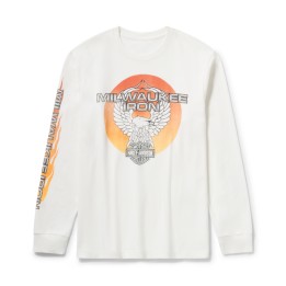 T-Shirt  a maniche lunghe Harley-Davidson Milwaukee Iron Eagle
