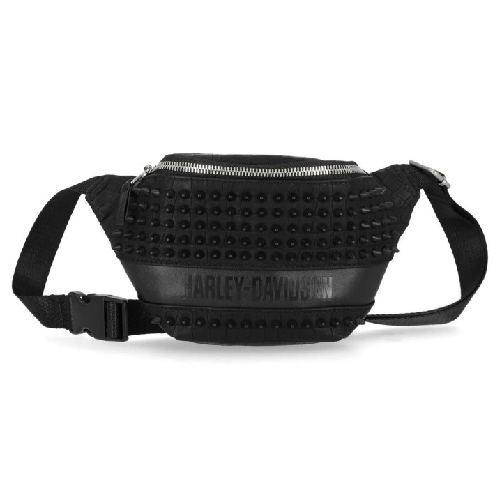 Borsa da cintura in PU con borchie Harley-Davidson®